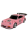 Гоночна машинка на радіокеруванні для дріфту Porsche 911 Pink з трьома режимами швидкості та підсвіткою фар 1:43