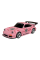 Гоночна машинка на радіокеруванні для дріфту Porsche 911 Pink з трьома режимами швидкості та підсвіткою фар 1:43