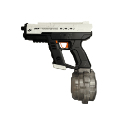 Дитячий водяний бластер із підсвіткою на акумуляторі Water UZI Gun Black