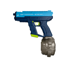 Дитячий водяний бластер із підсвіткою на акумуляторі Water UZI Gun Blue