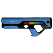 Дитячий водний бластер на акумуляторі з автозабором води Rainbow Water Gun Blue