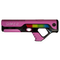 Детский водяной бластер на аккумуляторе с автозабором воды Rainbow Water Gun Pink