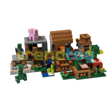 Конструктор Minecraft «Село фермерів» (до 300 деталей)