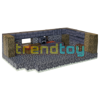 Магнитный конструктор Minecraft «База шахтёра» (188 блоков)