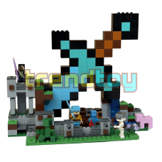 Конструктор Minecraft «Гігантський алмазний меч» (573 деталі)