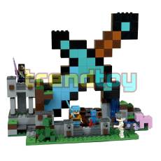 Конструктор Minecraft «Гігантський алмазний меч» (573 деталі)