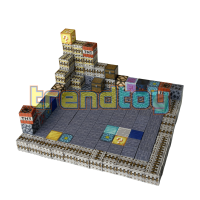 Магнітний конструктор Minecraft «Шахтна експедиція» (224 блоків)