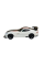 Радіокерована гоночна машинка Dodge Viper SRT-10 ACR White 1:43 з підсвіткою та 3 режимами швидкості