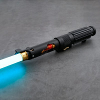 Світловий меч із Star Wars Knightfall Black Ani EP3 (Crystal) Proffie 2.2 - Neopixel 