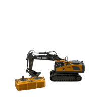 Іграшковий трактор-екскаватор на радіокеруванні з пультом та підсвіткою фар  Іграшковий трактор-екскаватор на радіокеруванні з пультом та підсвіткою фар