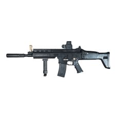 Игрушечный автомат на орбизах FN SCAR Black V2 + комплект аксессуаров