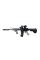 Игрушечный автомат M4A1 Full carbon v2 + магнифер + коллиматорный прицел