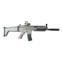 Іграшковий автомат на орбізах FN SCAR Sand V2 + комплект аксесуарів