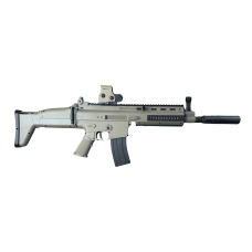 Игрушечный автомат на орбизах FN SCAR Sand V2 + комплект аксессуаров
