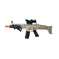 Игрушечный автомат на орбизах FN SCAR Kids + лазерный прицел + оптический прицел