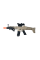 Игрушечный автомат на орбизах FN SCAR Kids + лазерный прицел + оптический прицел