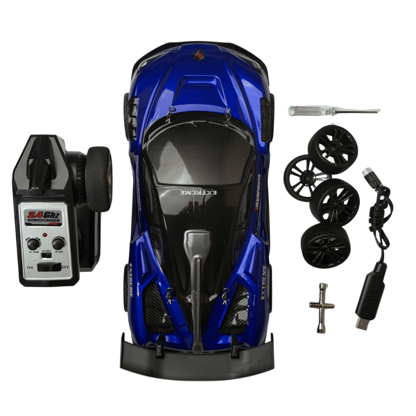 Іграшкова машинка для дрифту на радіокеруванні McLaren Senna Blue Extreme RTR 1:16