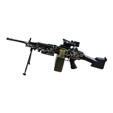 Іграшковий кулемет гель бластер на орбізах M249 + 10 тисяч орбізів