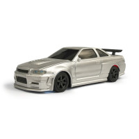 Гоночна машинка на радіокеруванні для дріфту Nissan Skyline GT-R з трьома режимами швидкості та підсвіткою фар 1:43