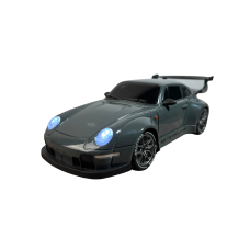 Гоночная машинка для дрифта Porsche 911 на радиоуправлении с подсветкой фар 1:14