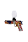 Детский Игрушечный Пистолет Гель Бластер на Орбизах Desert Eagle Colibri + 10 тысяч орбизов