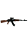 Игрушечный гель-бластер на орбизах AK-47 + 20 тысяч орбизов WOOD EDITION