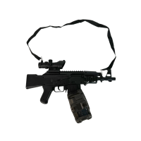 Игрушечный автомат гель-бластер на орбизах AK-47 + 10 тысяч орбизов Black mini