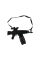 Іграшковий автомат гель бластер на орбізах AK-47 + 10 тисяч орбізів Black mini