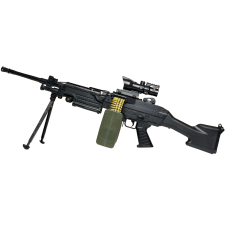 Игрушечный пулемет гель бластер на орбизах M249 + 10 тысяч орбизов